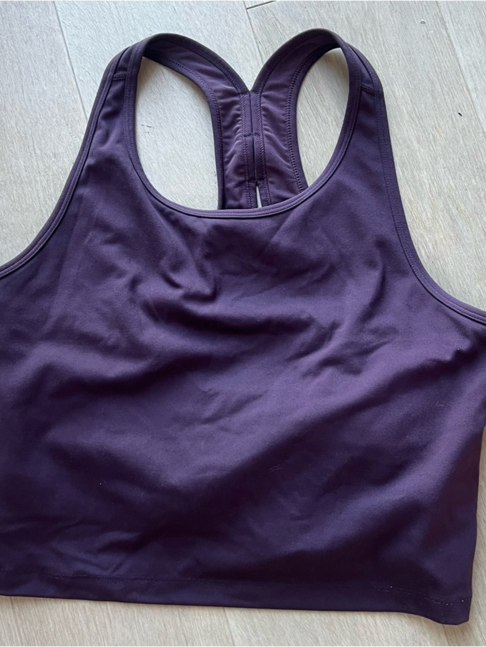 Beyond Yoga Plum Purple Racerback Bra